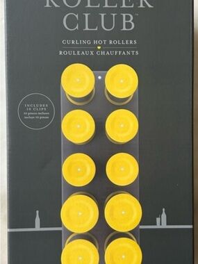 Drybar Roller Club Curling Hot Rollers in Yellow